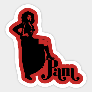 PAM GRIER Sticker